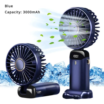 Portable Mini Air Cooler Fan, 5000mAh Rechargeable
