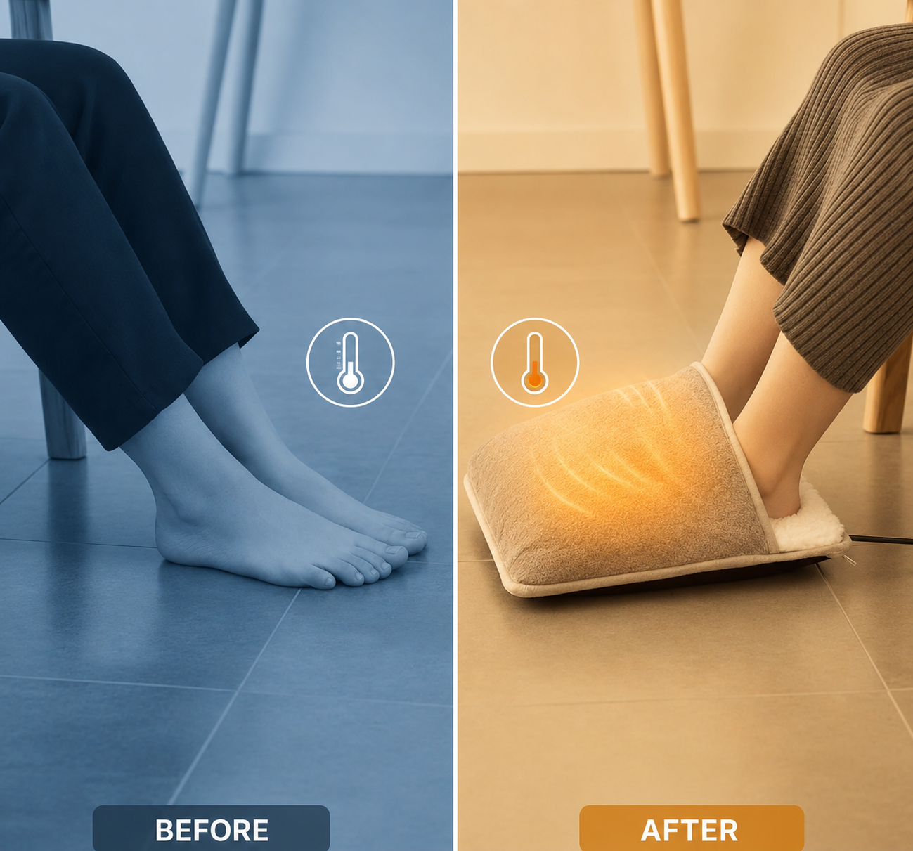 WinterFoot™ – Heated Foot Comfort Cushion